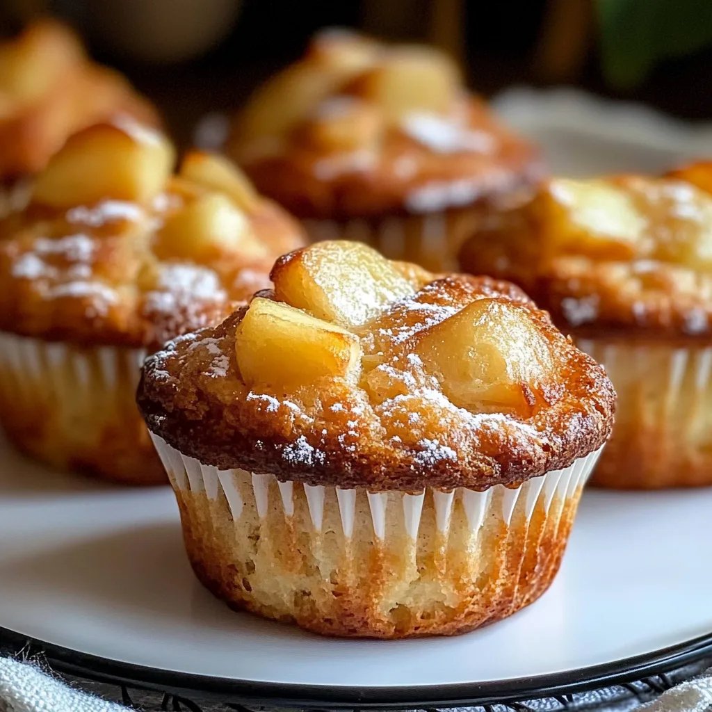 Köstlich gesunde Apfel-Zimt-Muffins mit griechischem Joghurt