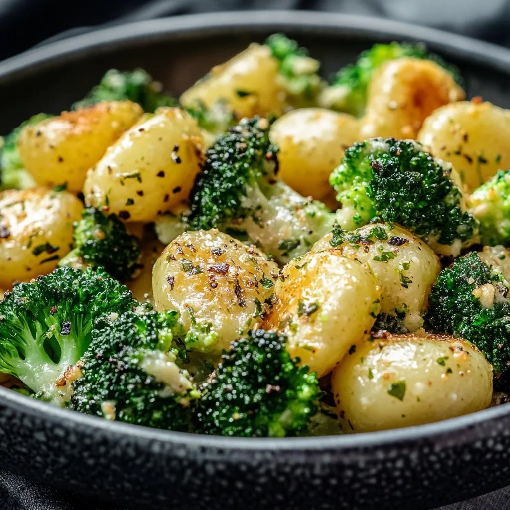 Cremiger Brokkoli mit Kartoffeln
