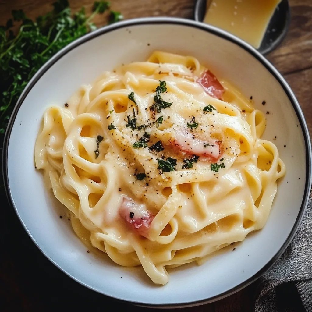 Nudeln in Käse-Sahne-Soße – Der cremigste Pasta-Traum!