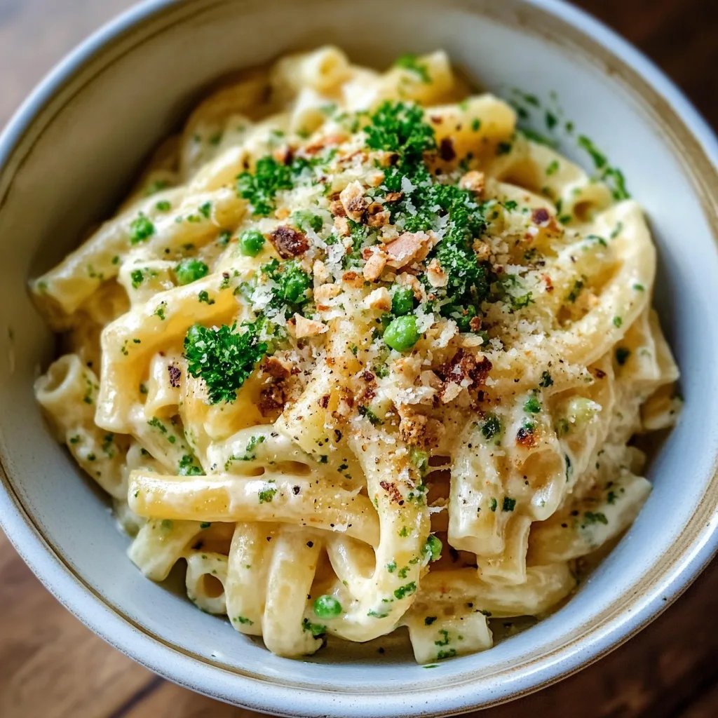 Cremige Nudeln mit Brokkoli