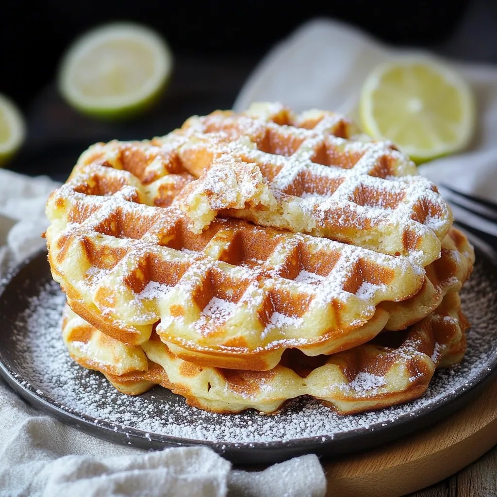 Waffelteig Rezept für Omas Waffeln