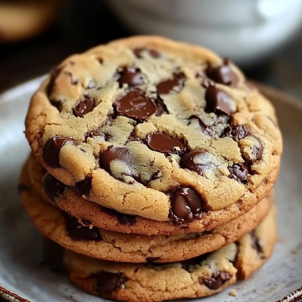 Dicke und klebrige Zwei-Chip-Schokoladenkekse