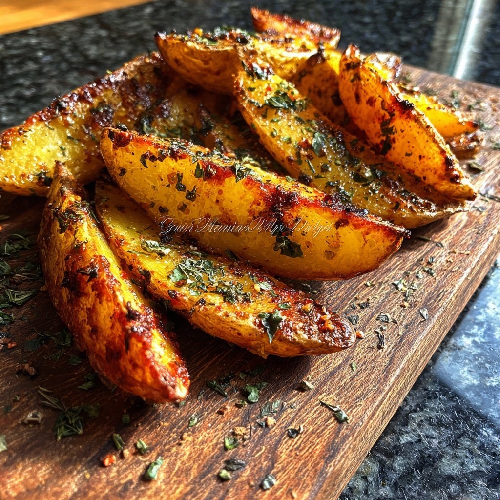 Grill Beilagen Mit Kartoffel Spalten