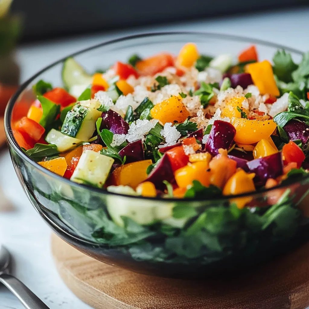 Winterlicher Salat (mit viel Eisen)