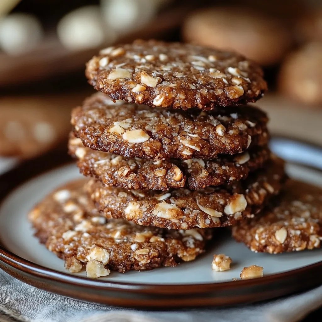 Zuckerfreie Kokos-Haferkekse